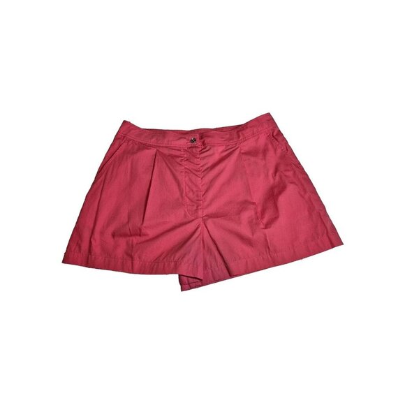 Michael Kors Shorts Womens Size 10 Salmon Pleated Front Pockets Bermuda 42